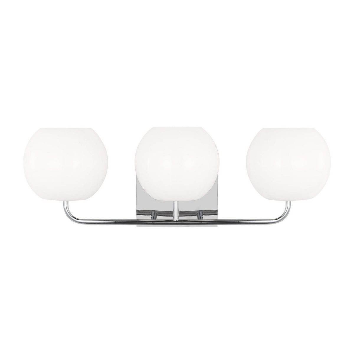 Rory Three Light Vanity in Chrome