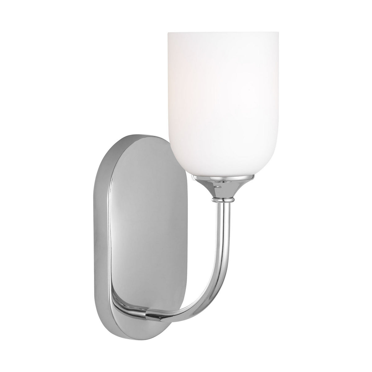 Emile One Light Vanity in Chrome