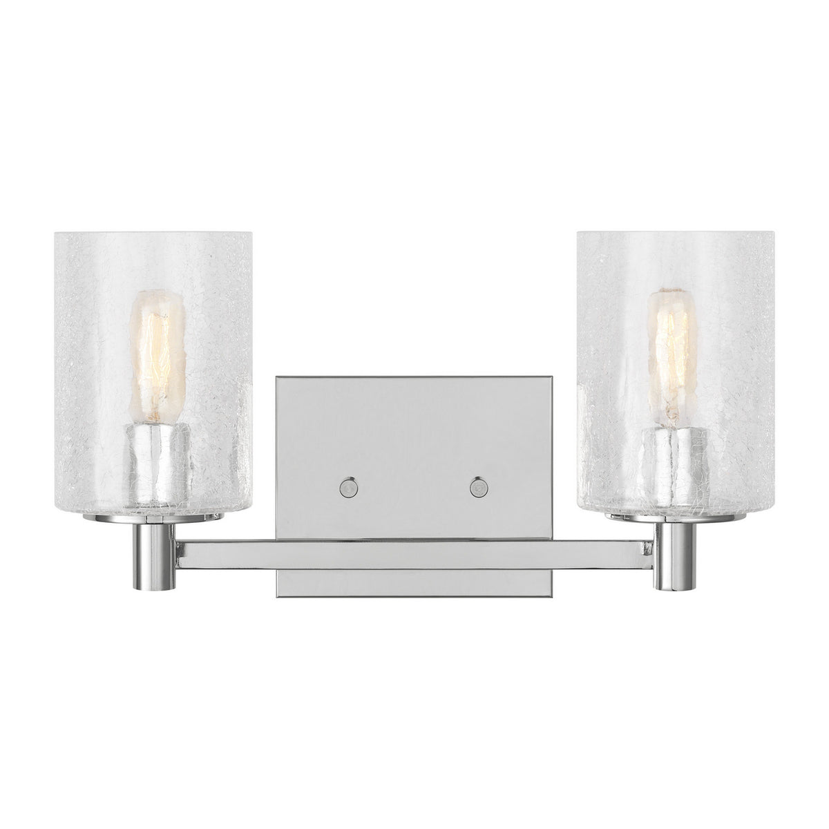 Parker Two Light Wall / Bath in Chrome