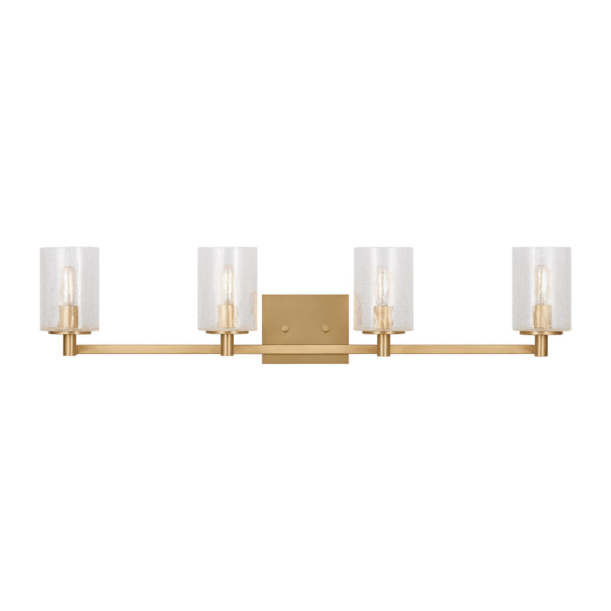 Parker Four Light Wall / Bath in Satin Brass