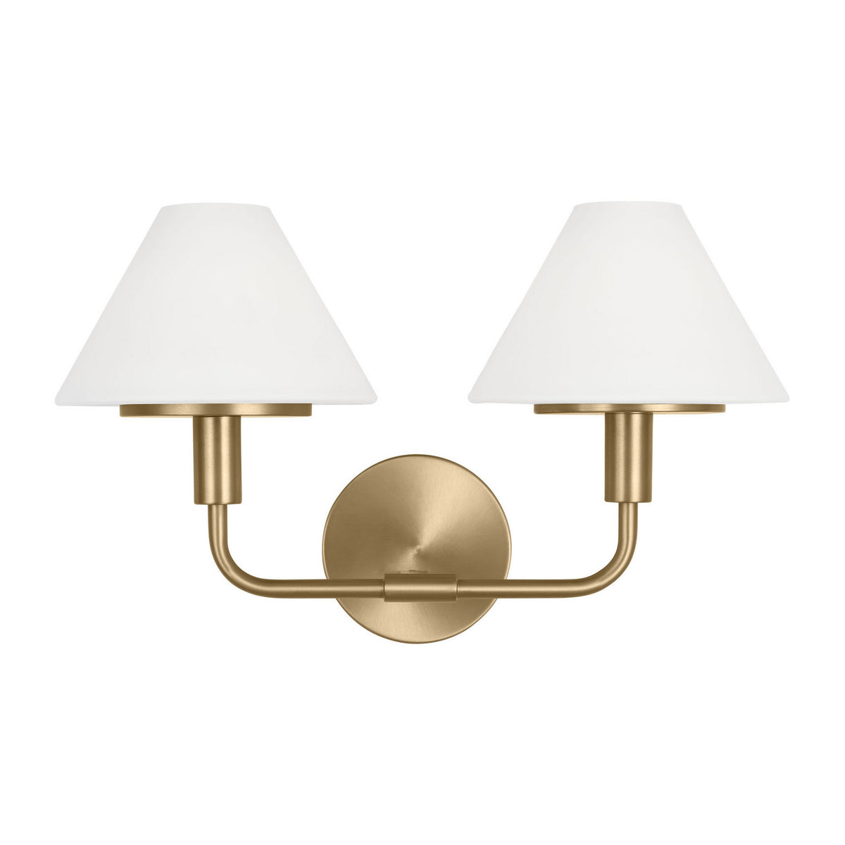 Mendota Wall Sconce in Satin Brass