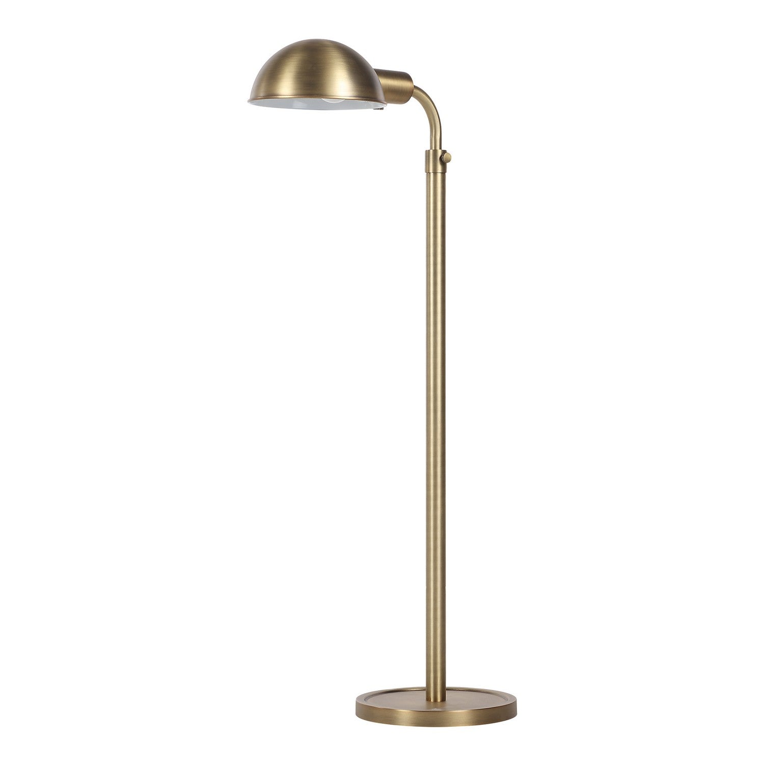 Cos Floor Lamp in Dark Antique Brushed Brass