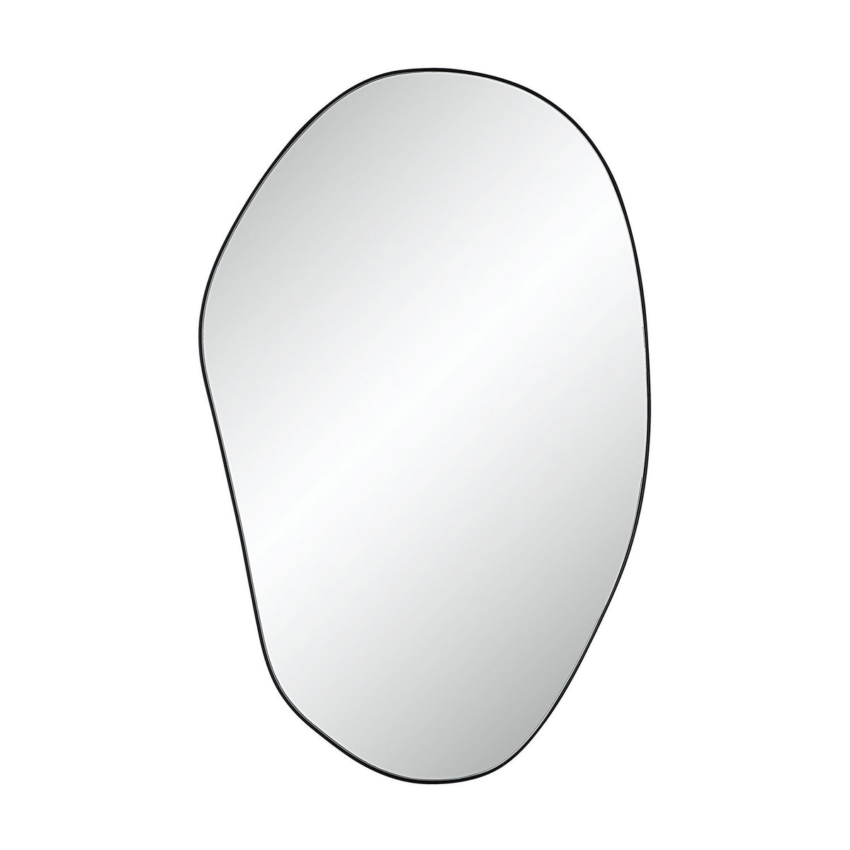 Gela Mirror in Matte Black