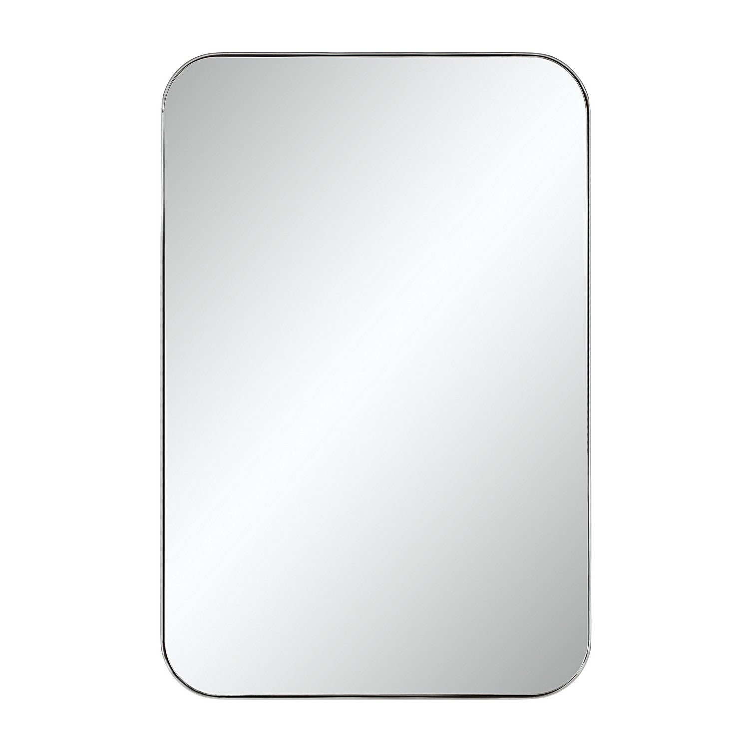 Louvas Mirror in Nickel