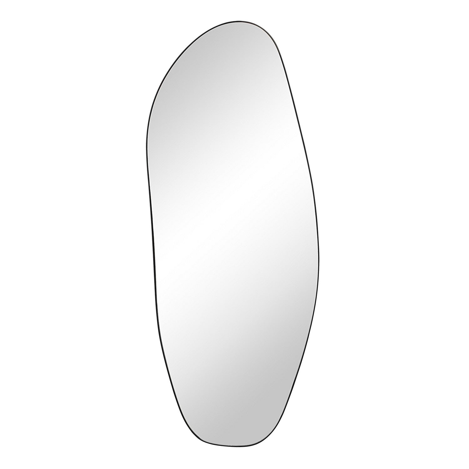 Enina Mirror in Matte Black