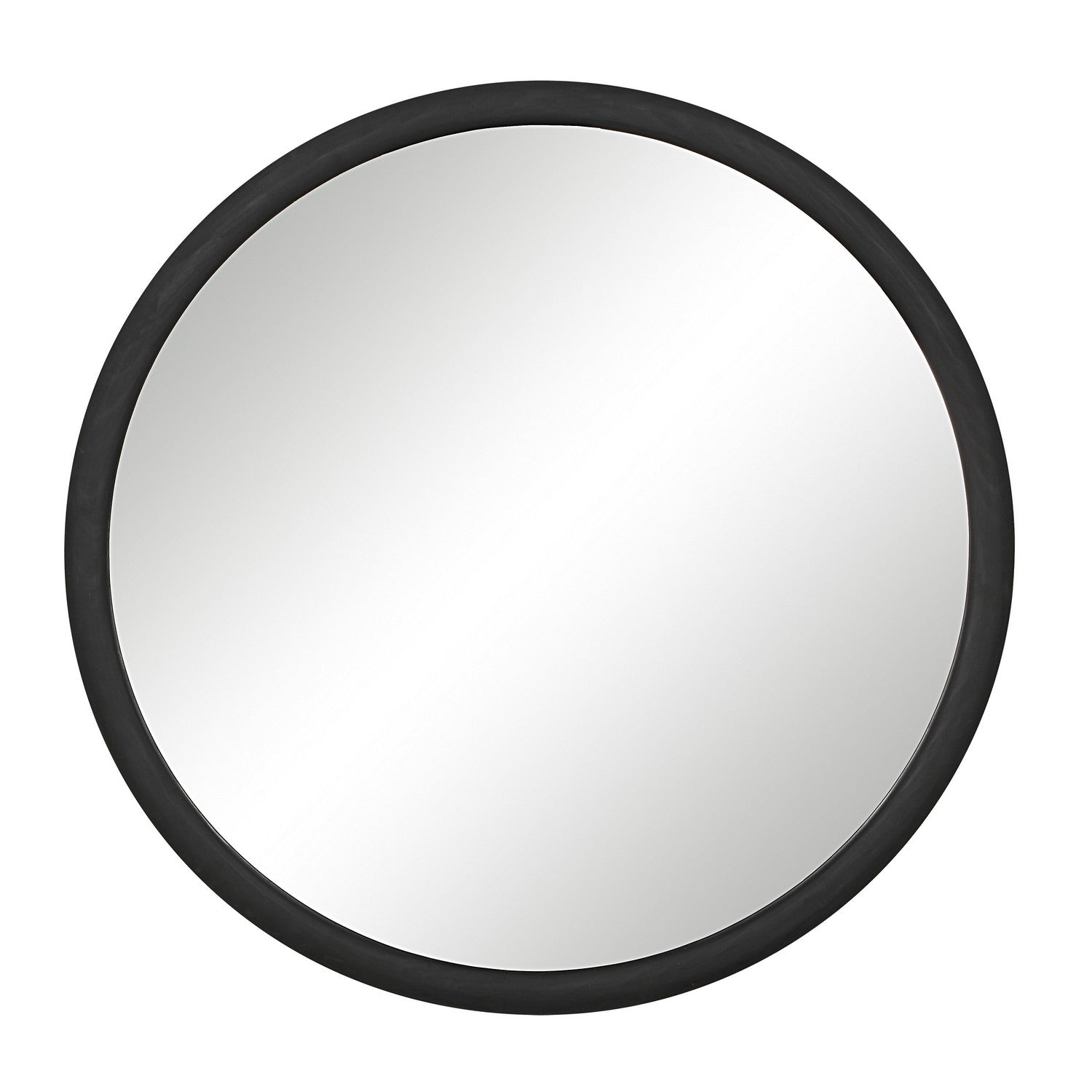 Olica Mirror in Matte Black