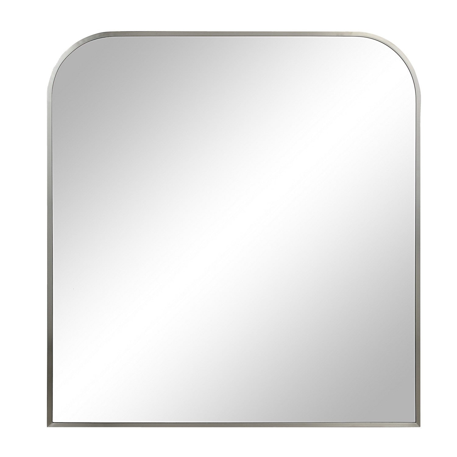 Salma Mirror in Brushed Nickel