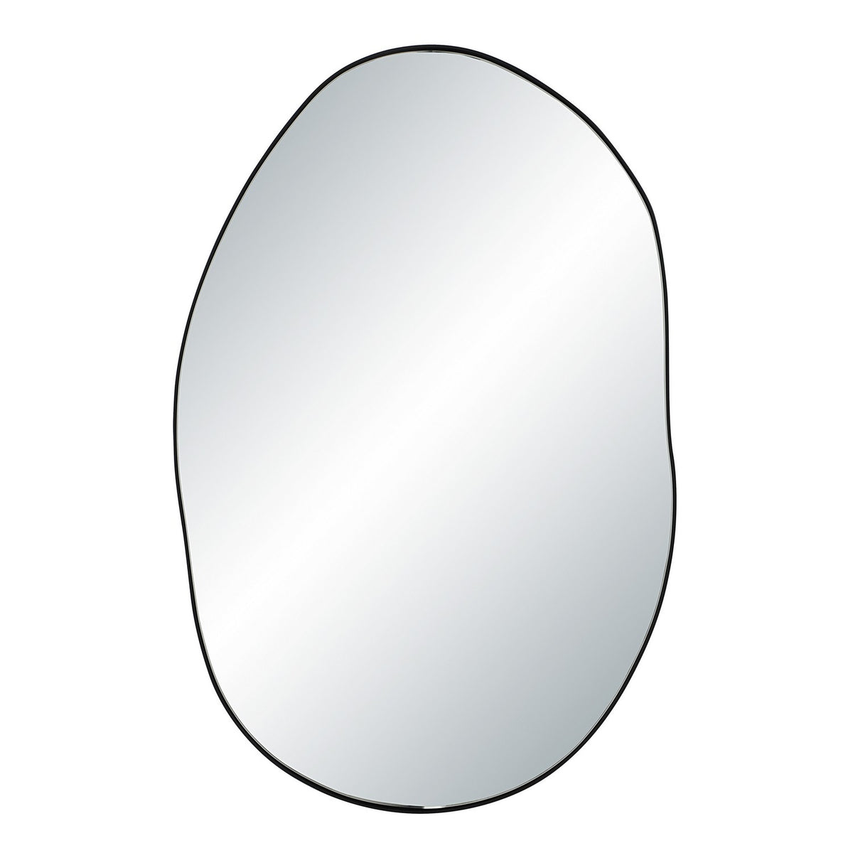 Messini Mirror in Matte Black