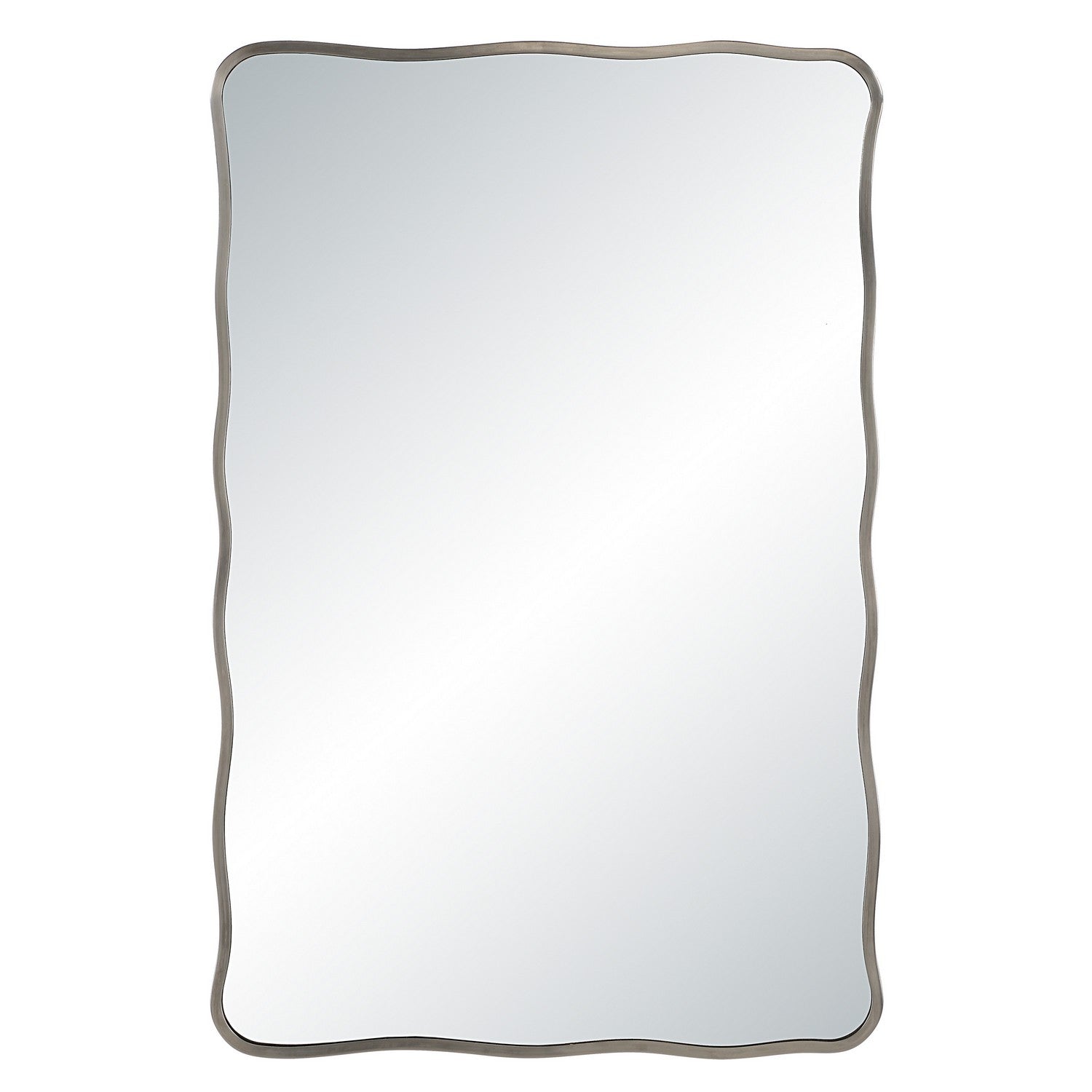 Balsa Mirror in Antique Nickel