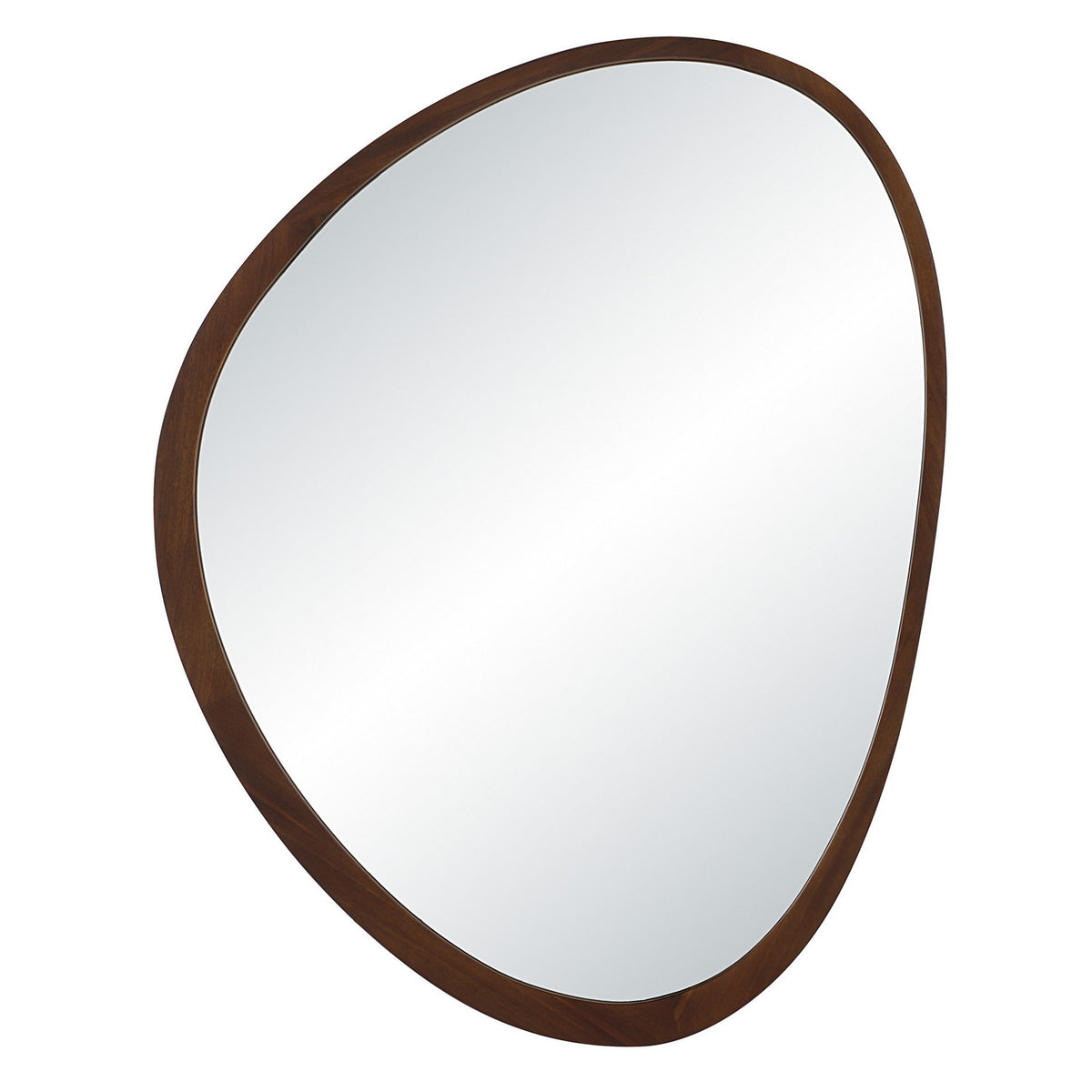 Borago Mirror in Walnut