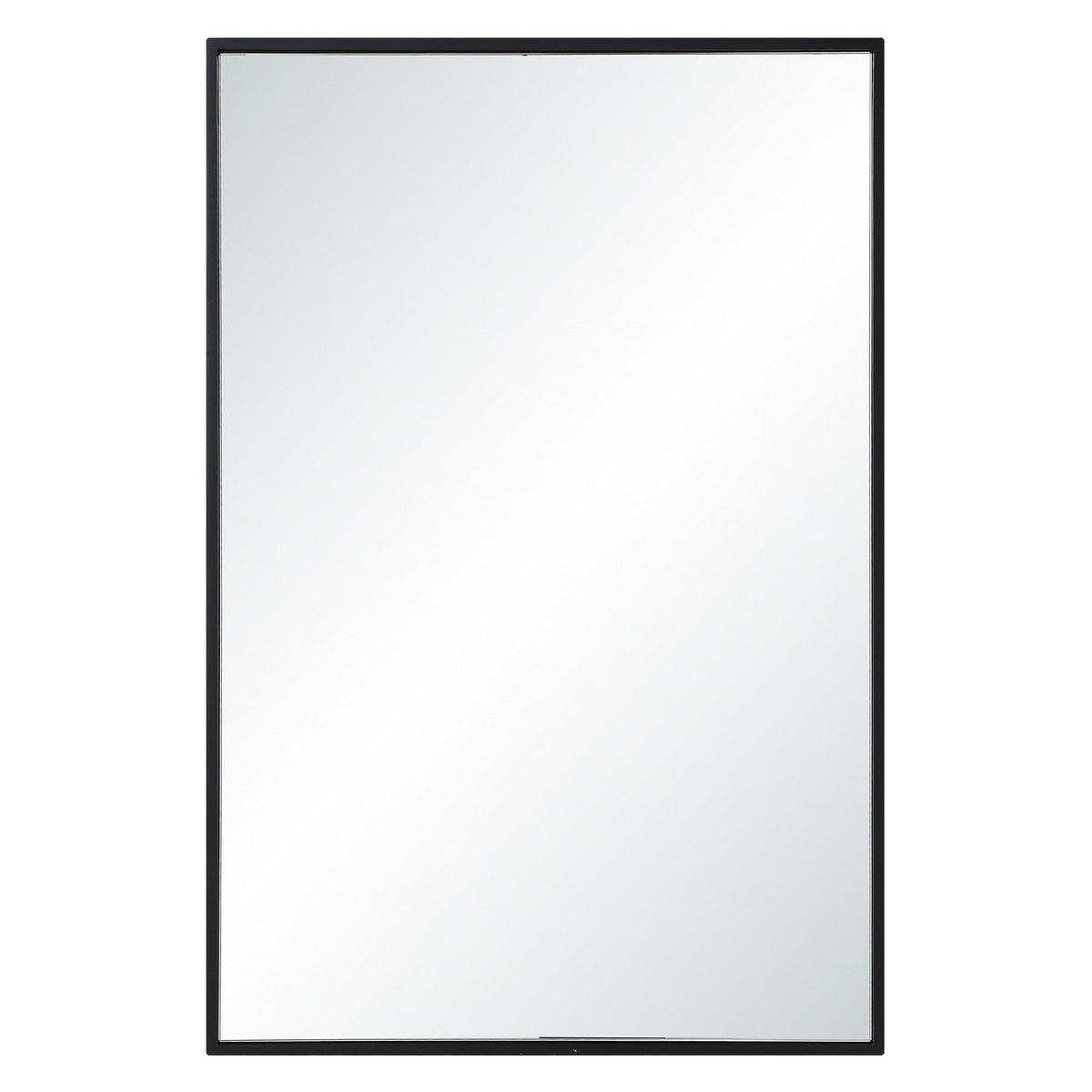 Agata Mirror in Matte Black