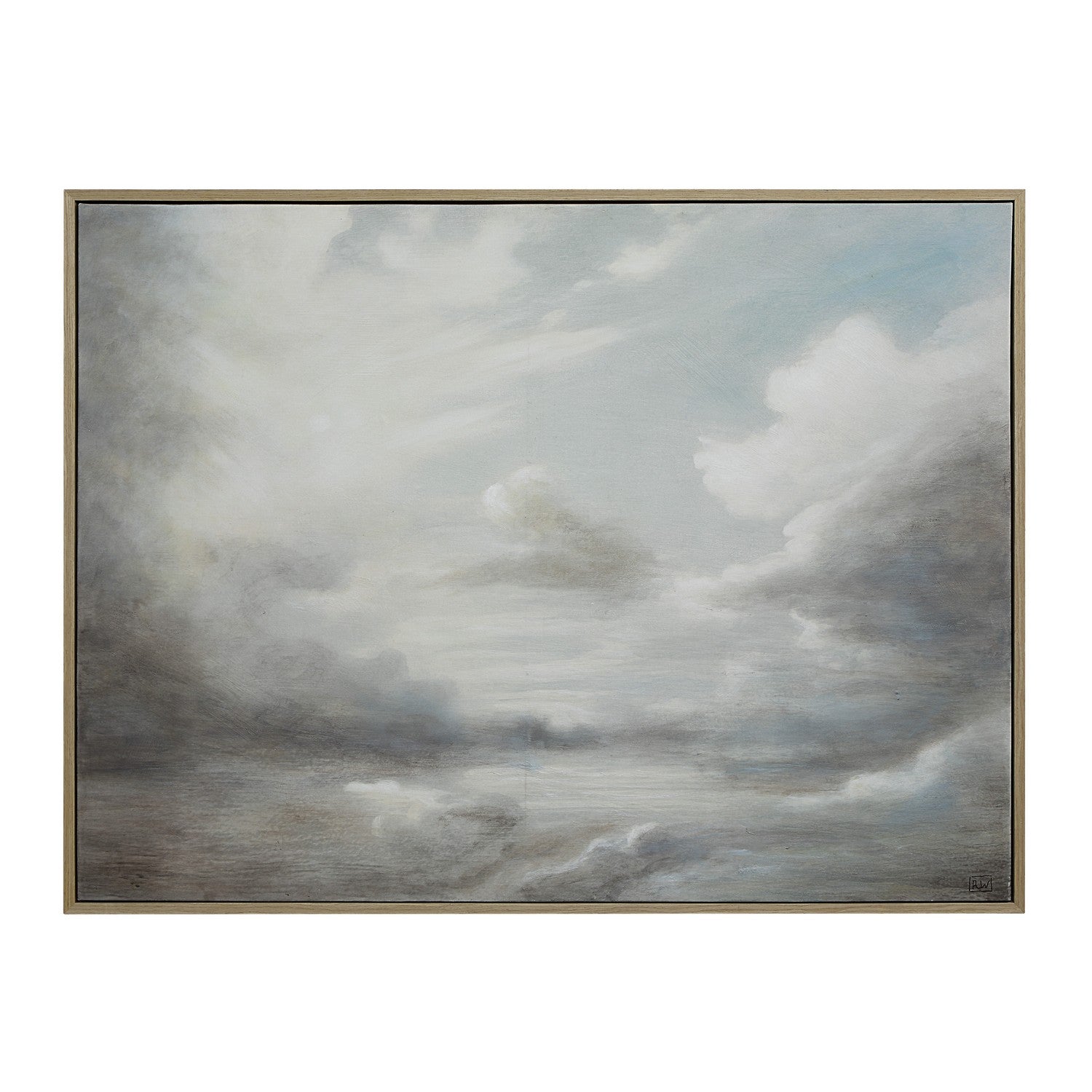 Anse Canvas Art in Cream