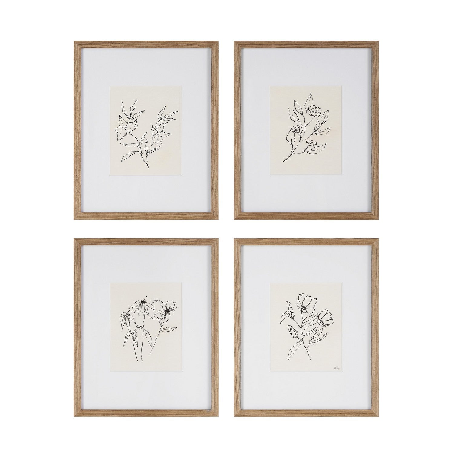 Palmela Wall Art in Medium Walnut