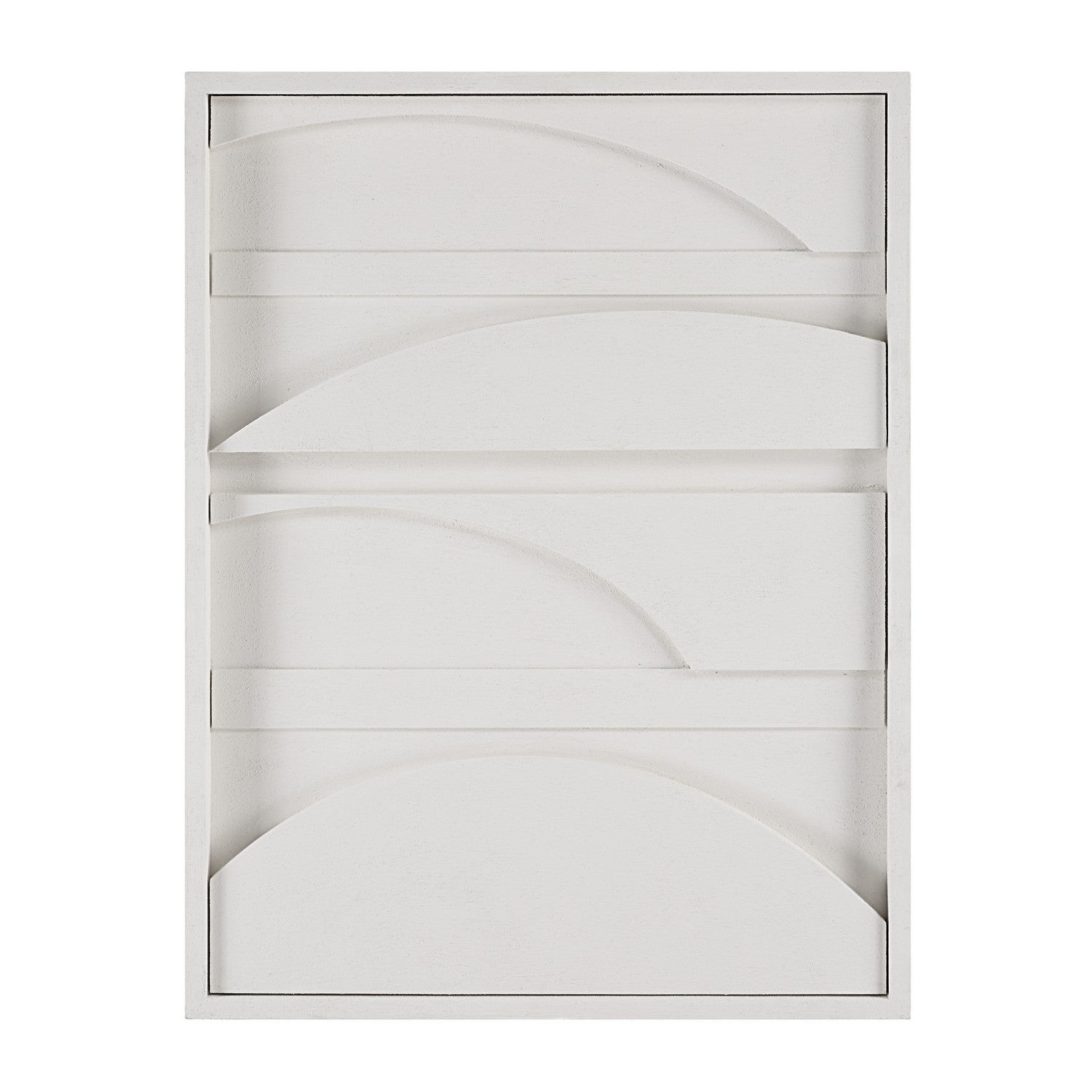 Cadieux Wall Decor in Painted Matte White