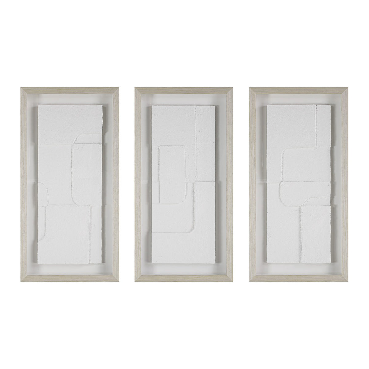 Arches Wall Art in Light Walnut