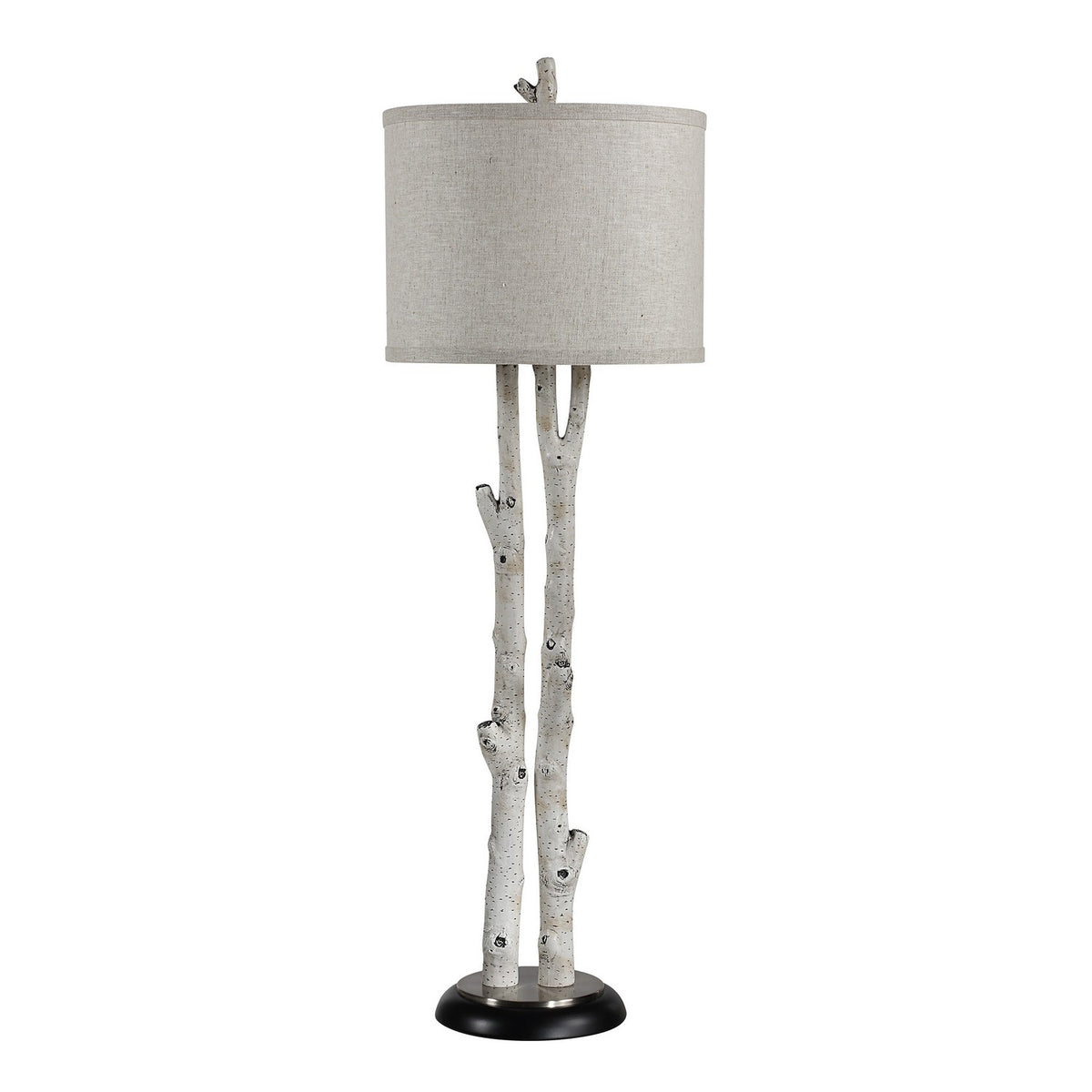 Leandro Table Lamp in Faux Birch Tree