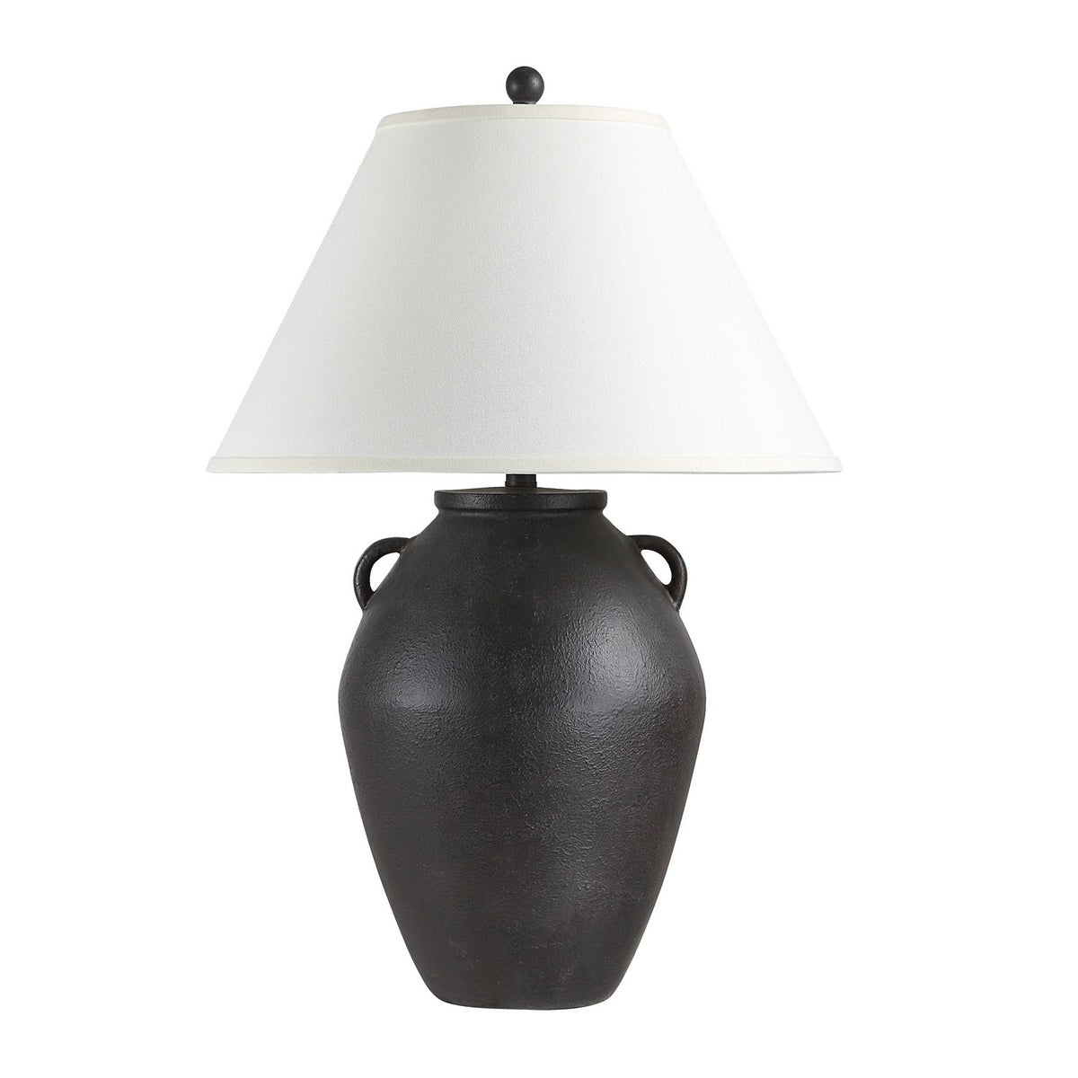 Tacta Table Lamp in Dark Brown
