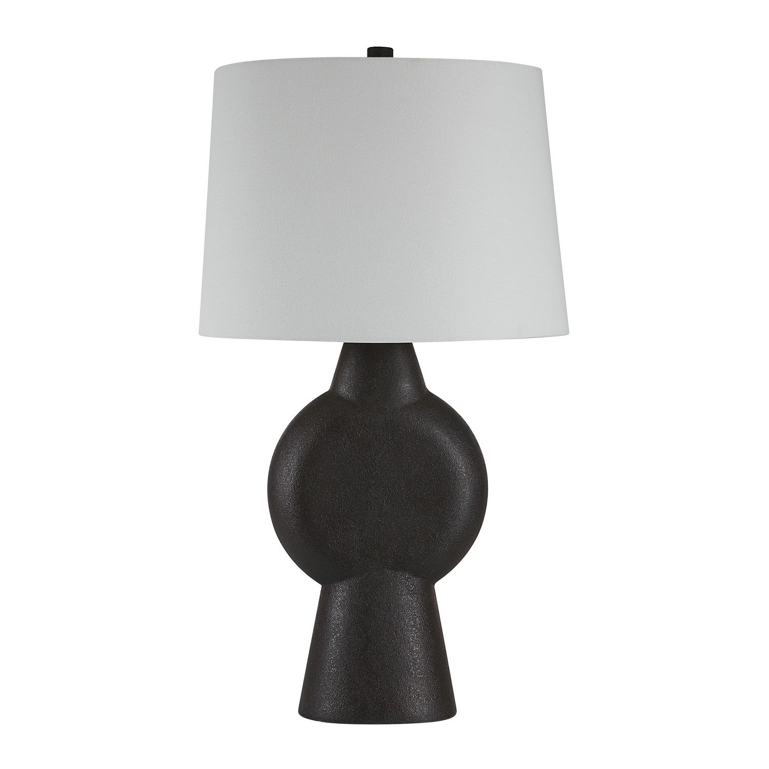 Fierra Table Lamp in Stone Black