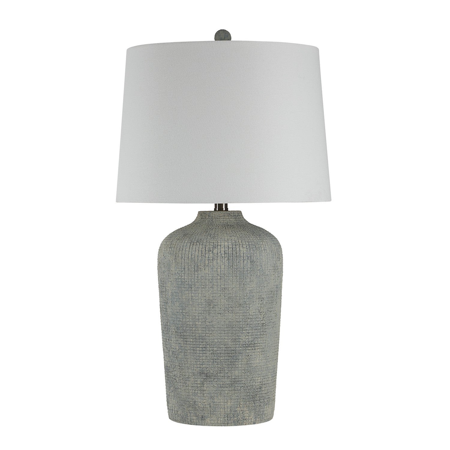 Aurelle Table Lamp in Grey Rock