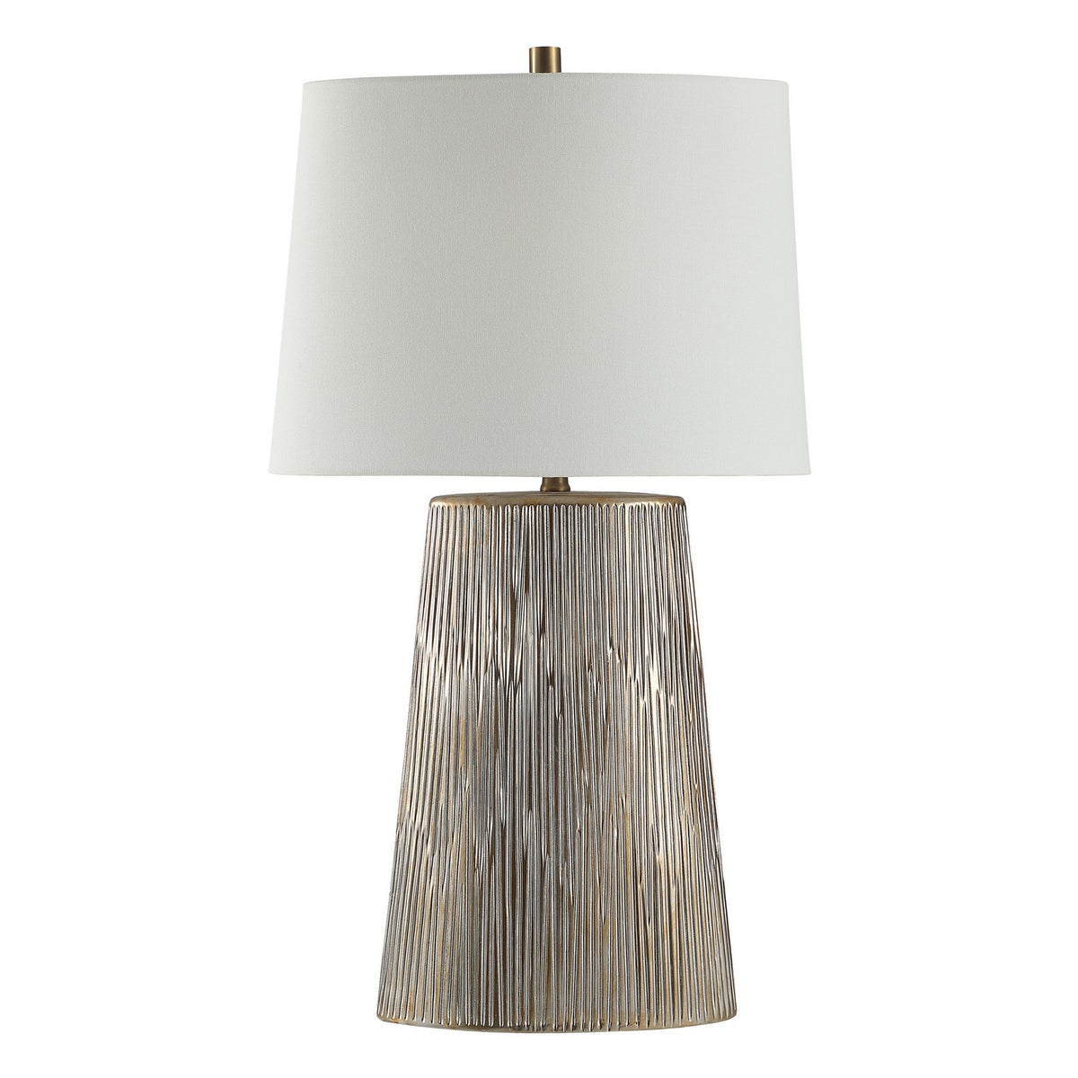Calma Table Lamp in Grey Rock