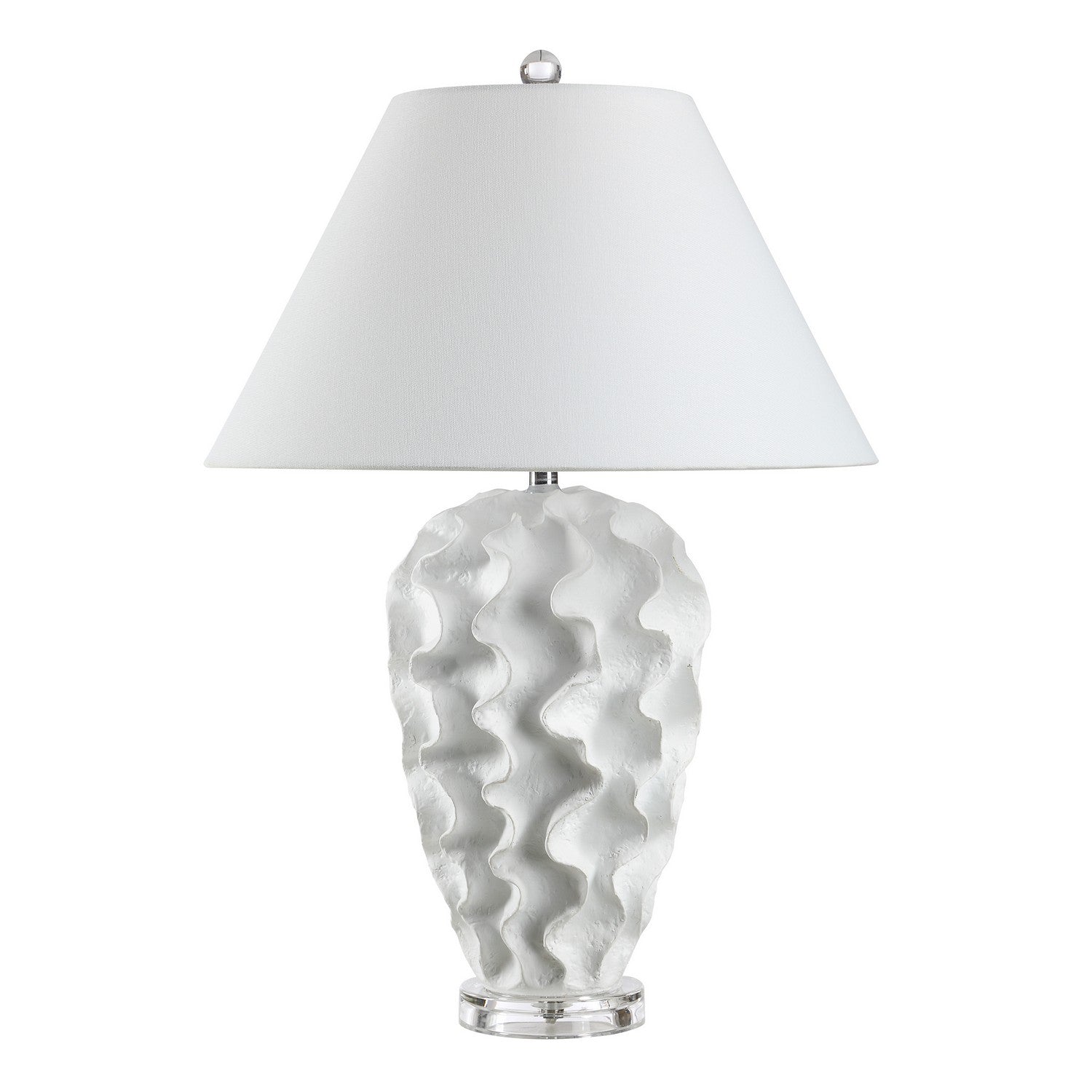 Floris Table Lamp in White