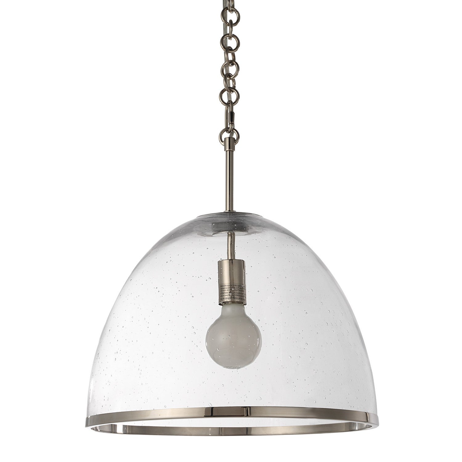 Pura Ceiling Fixture in Clear