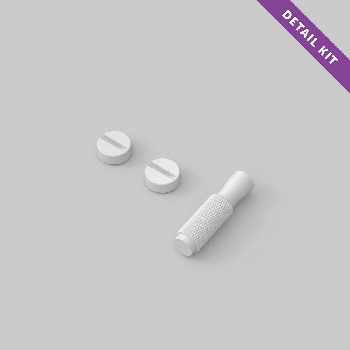 Detail Kit in White