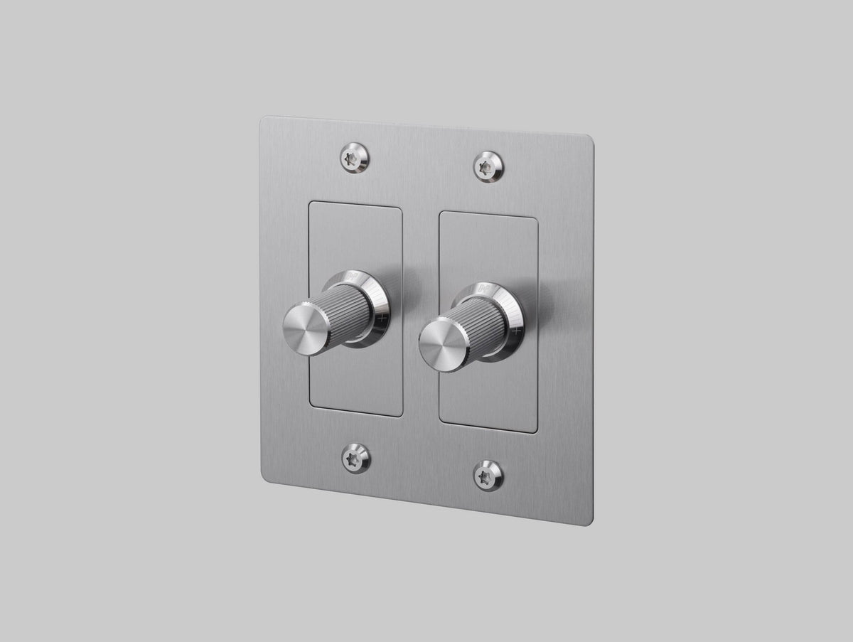 Dimmer Switch in Steel