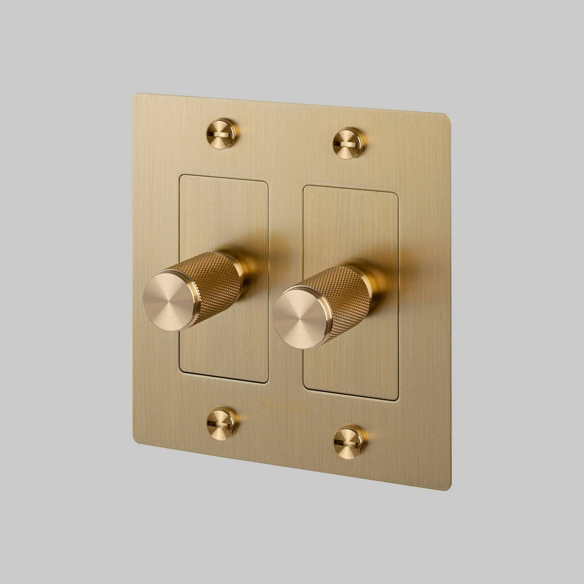 Dimmer Switch in Brass