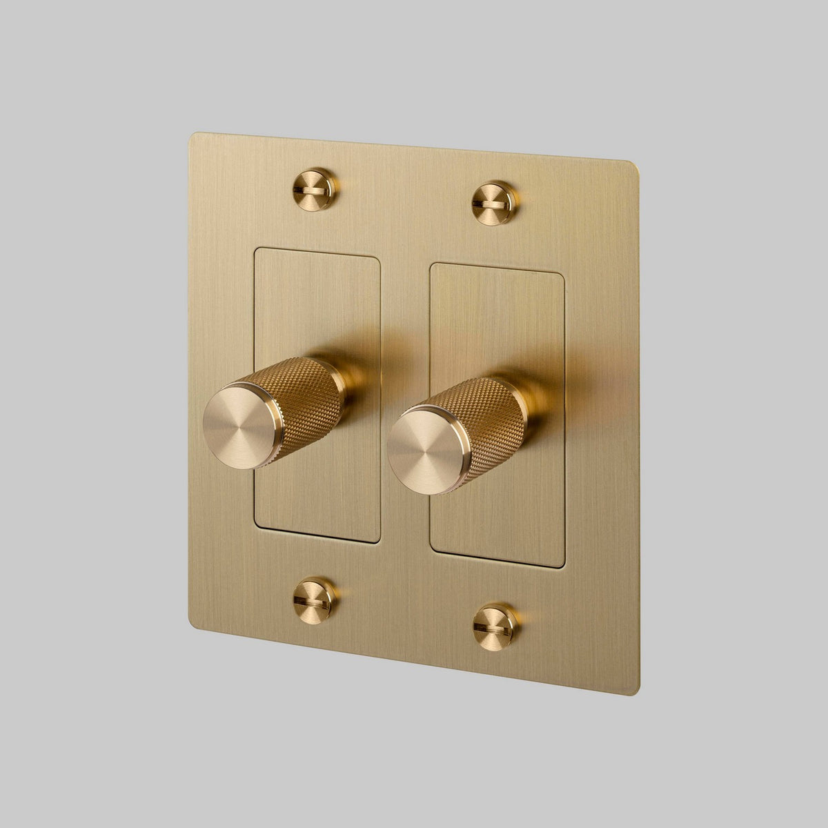 Dimmer Switch in Brass