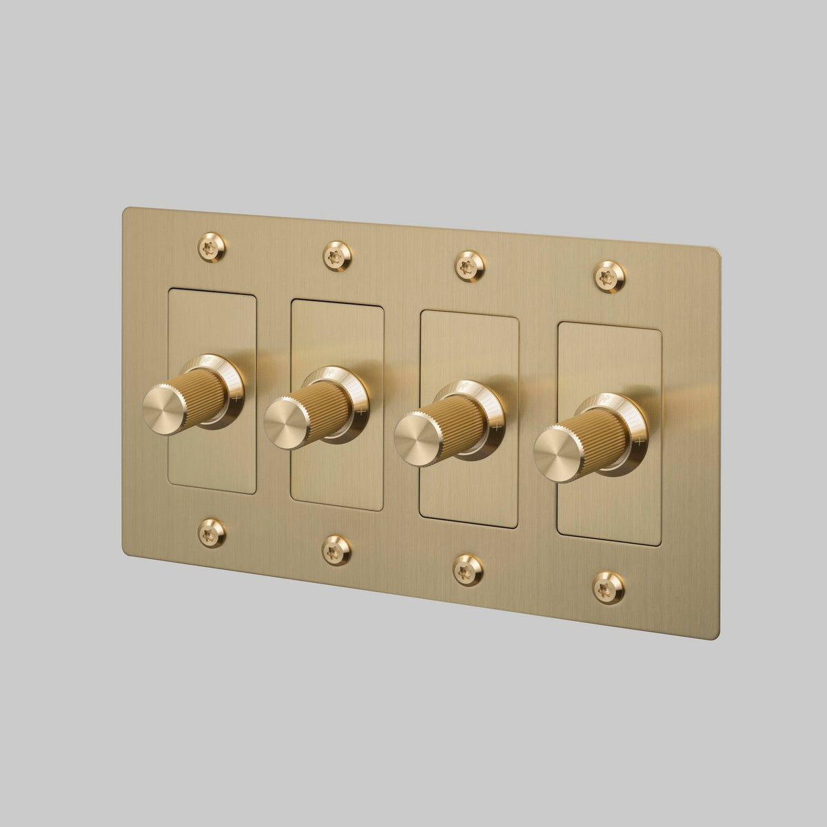 Dimmer Switch in Brass