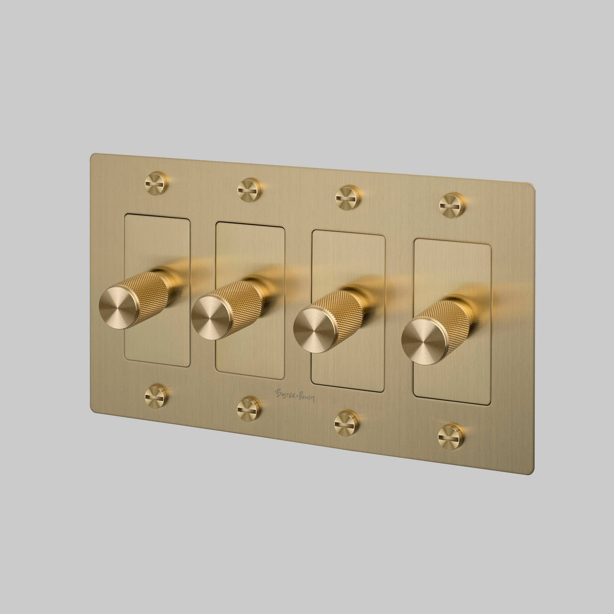 Dimmer Switch in Brass