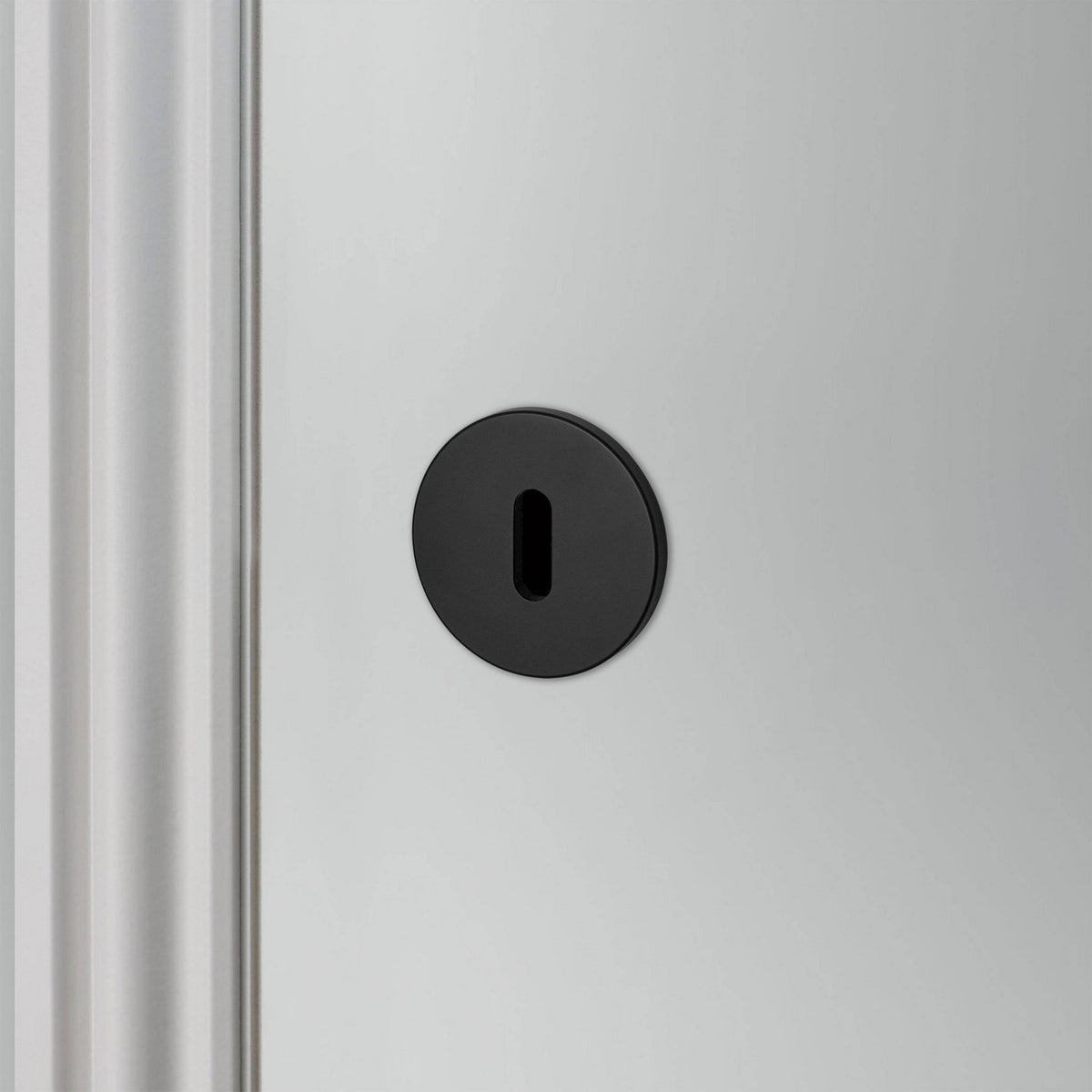Escutcheon Plate in Welders Black