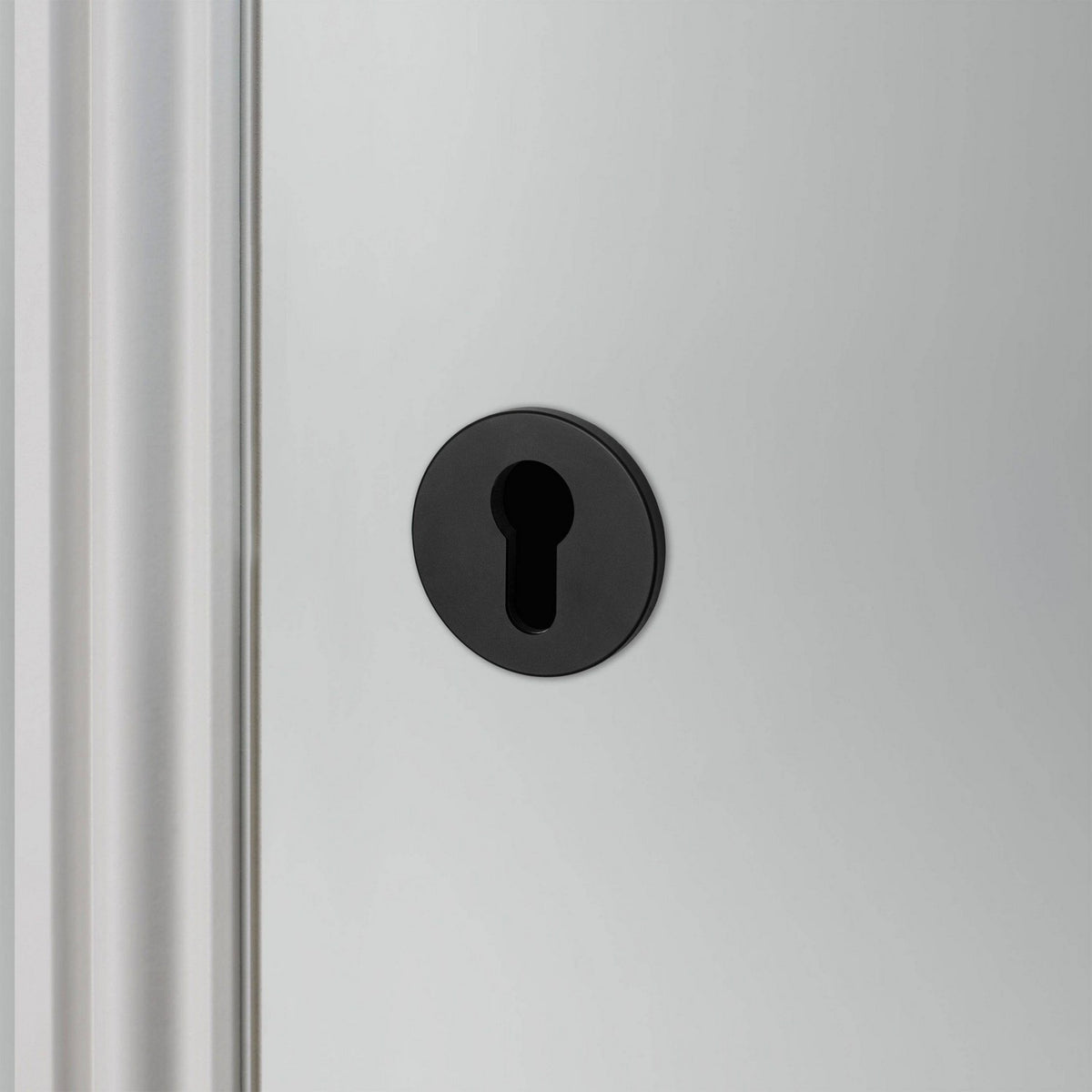 Escutcheon Plate in Welders Black