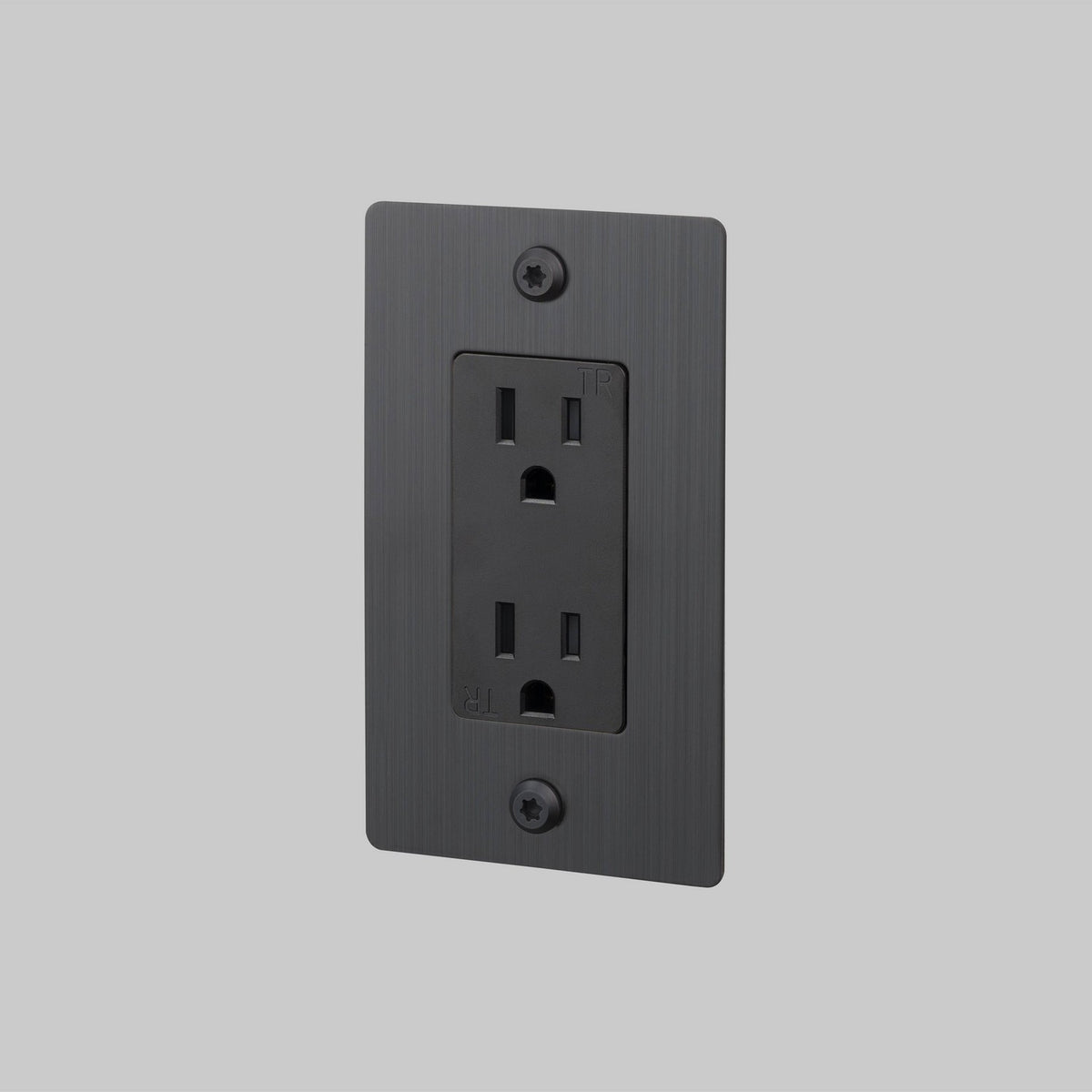 Outlet in Smoked Bronze