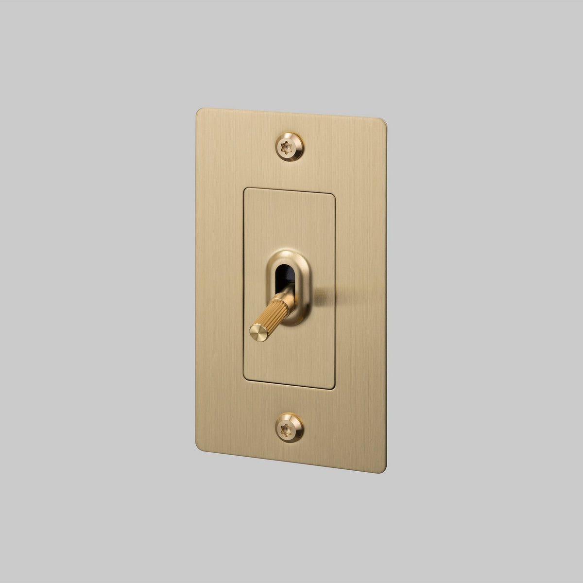 Light Switch in Brass