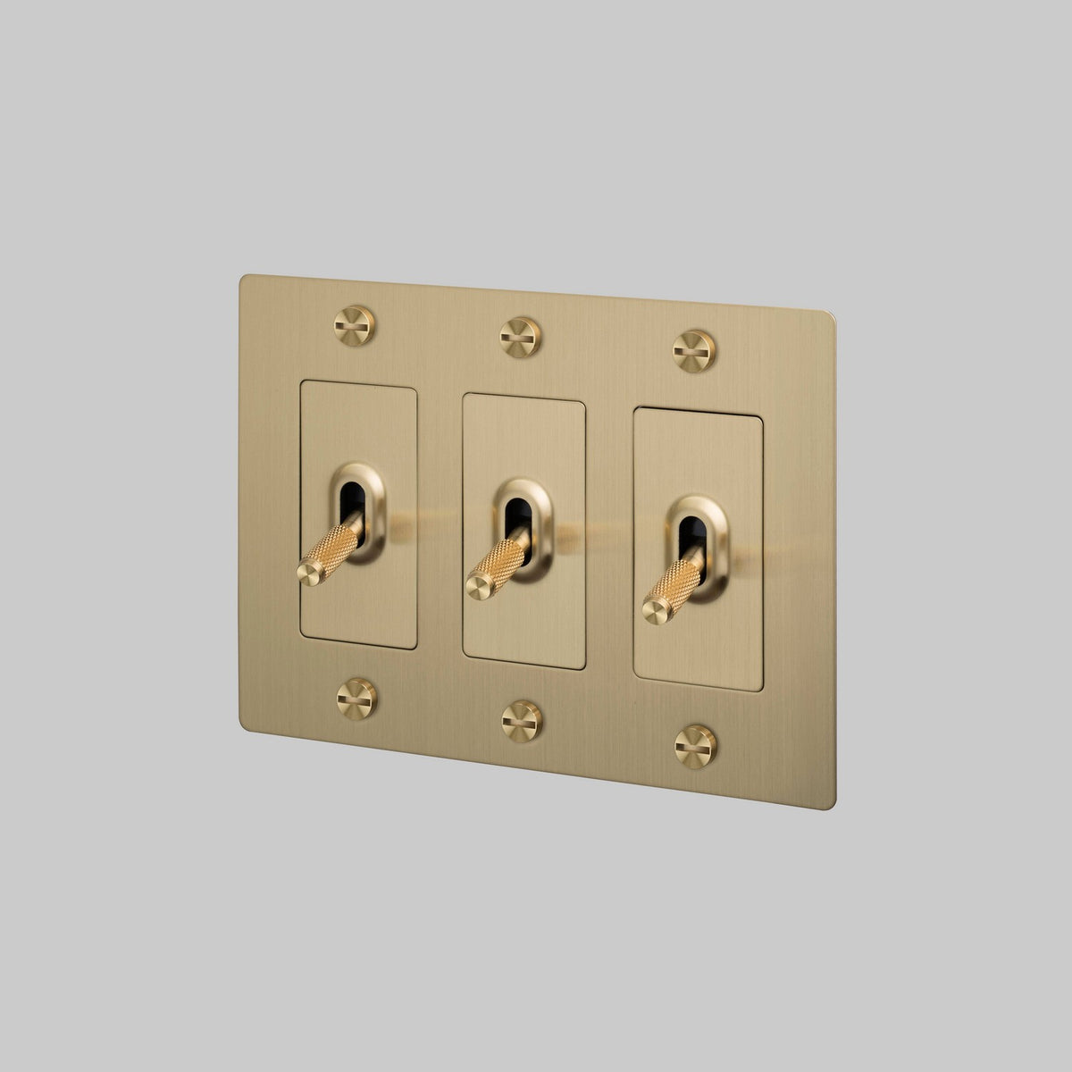 Light Switch in Brass