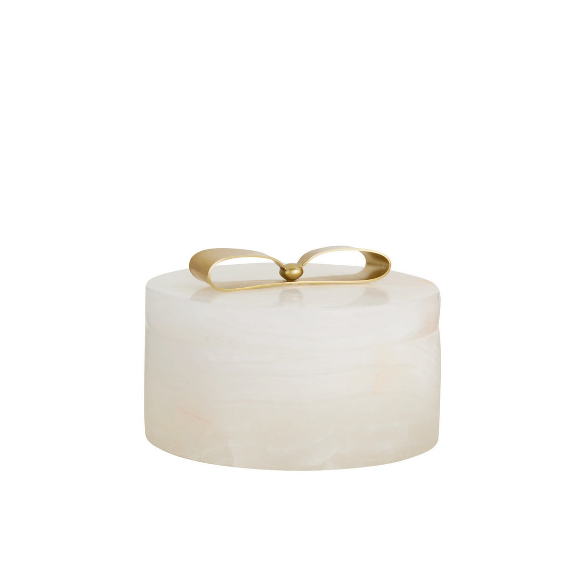 Monet Container in White Onyx