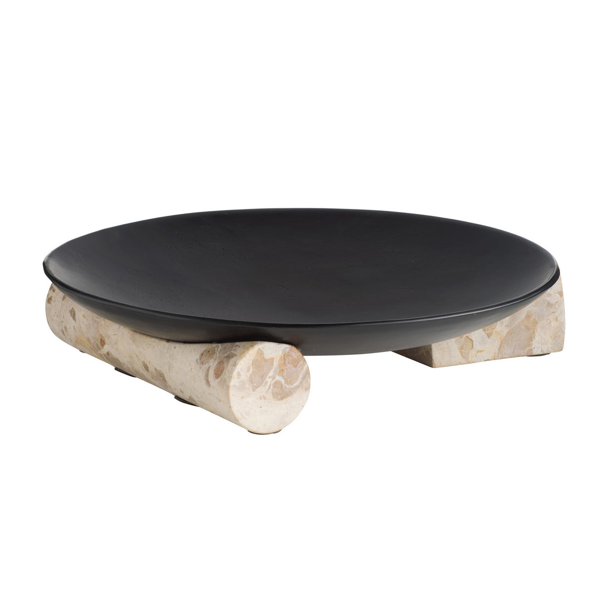 Luxa Centerpiece in Blackened Iron