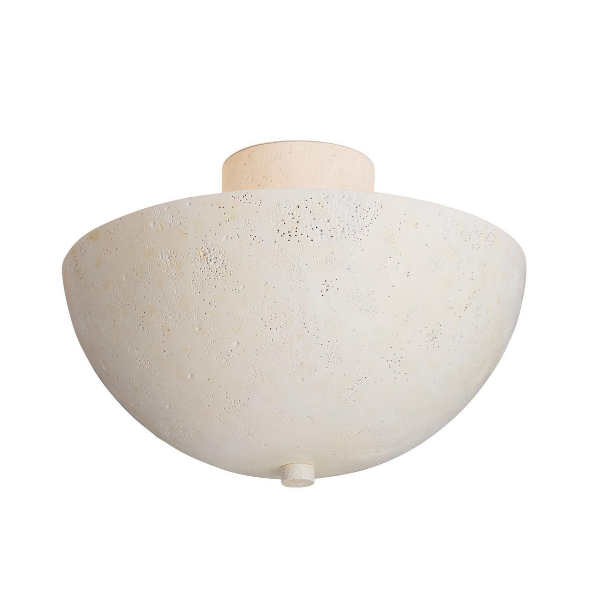 Malta Three Light Flush Mount in Light Stonewash