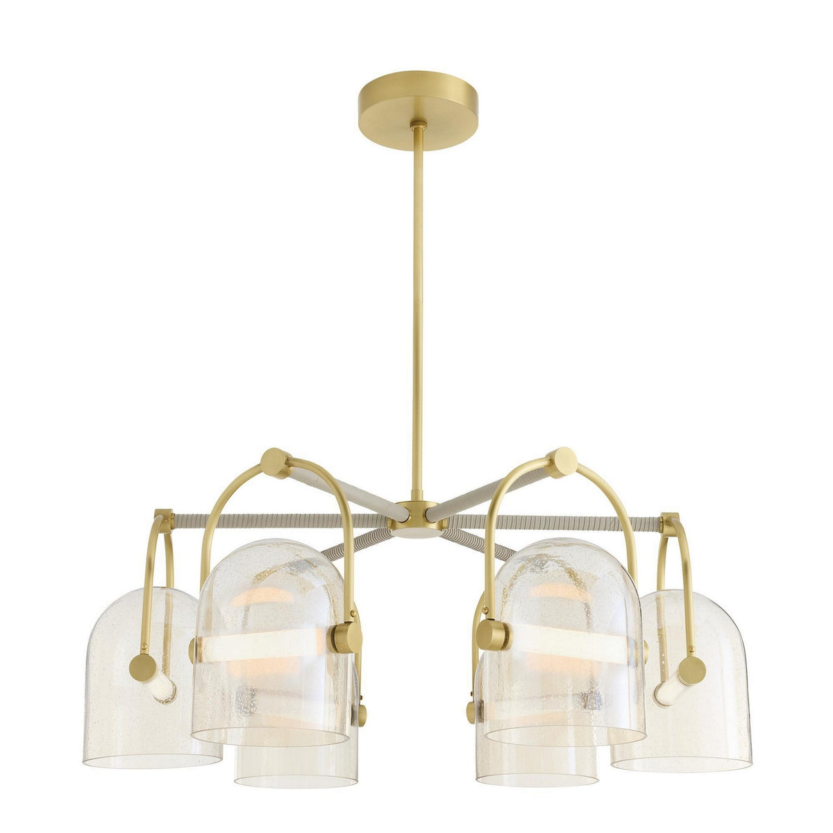 Marco LED Chandelier in Smoke