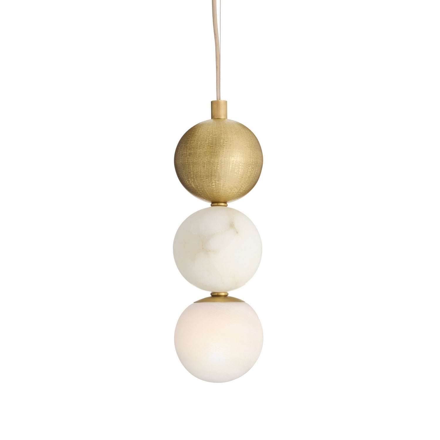 Suspension Melody One Light en finition mate tourbillonnante