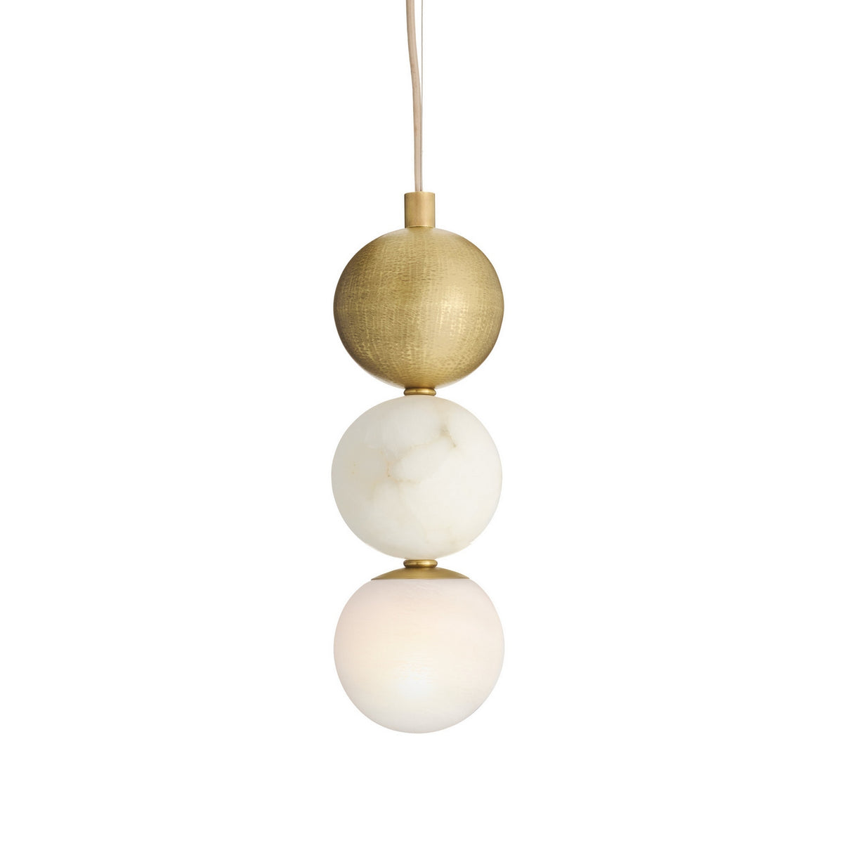 Melody One Light Pendant in Matte Swirl