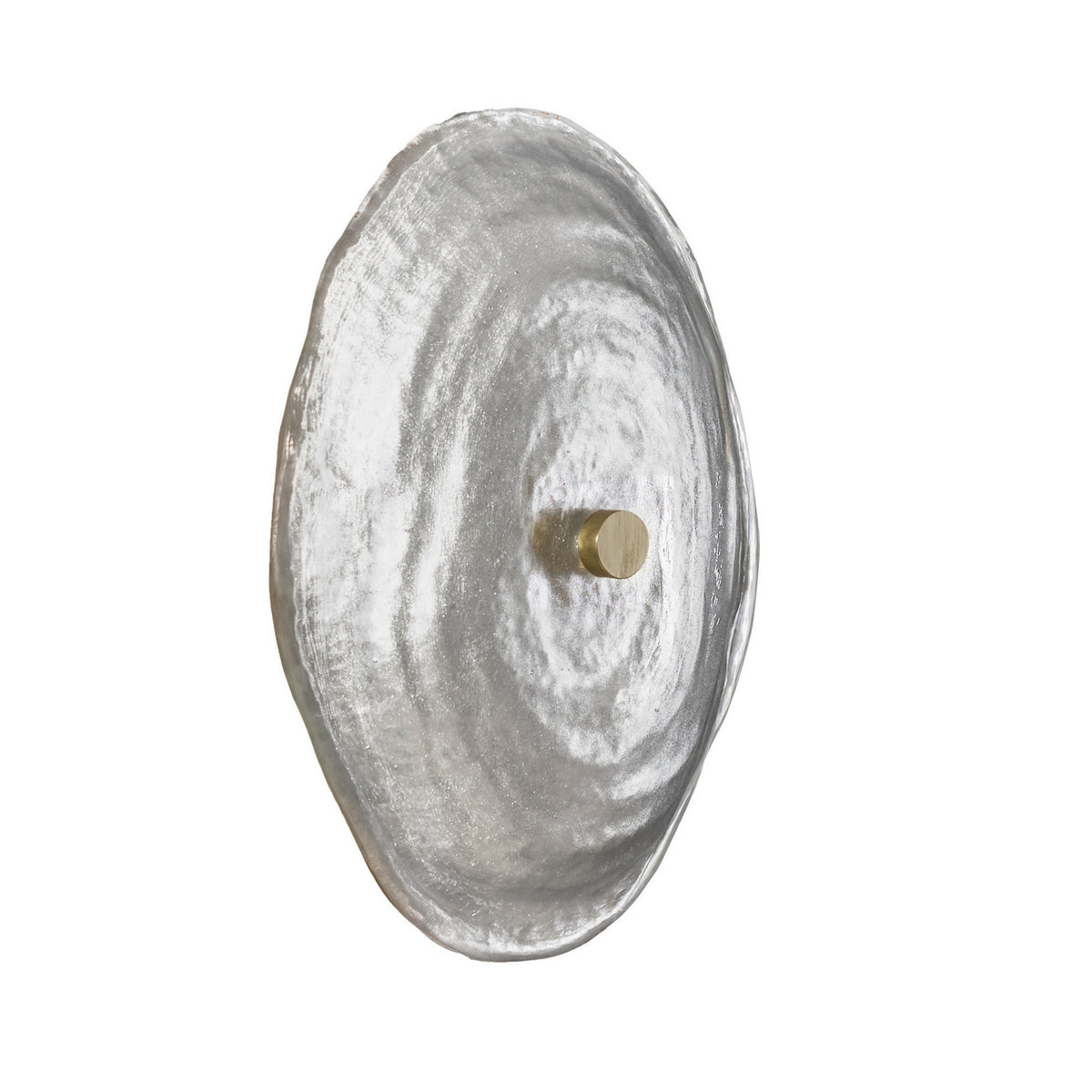Nome LED Wall Sconce in Silver Leaf