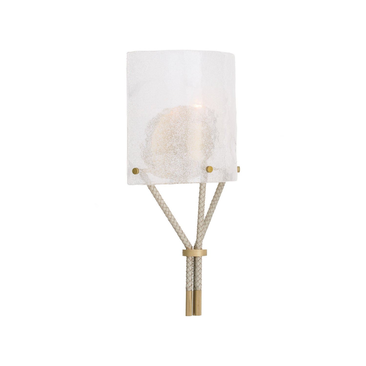Lucien One Light Wall Sconce in Clear