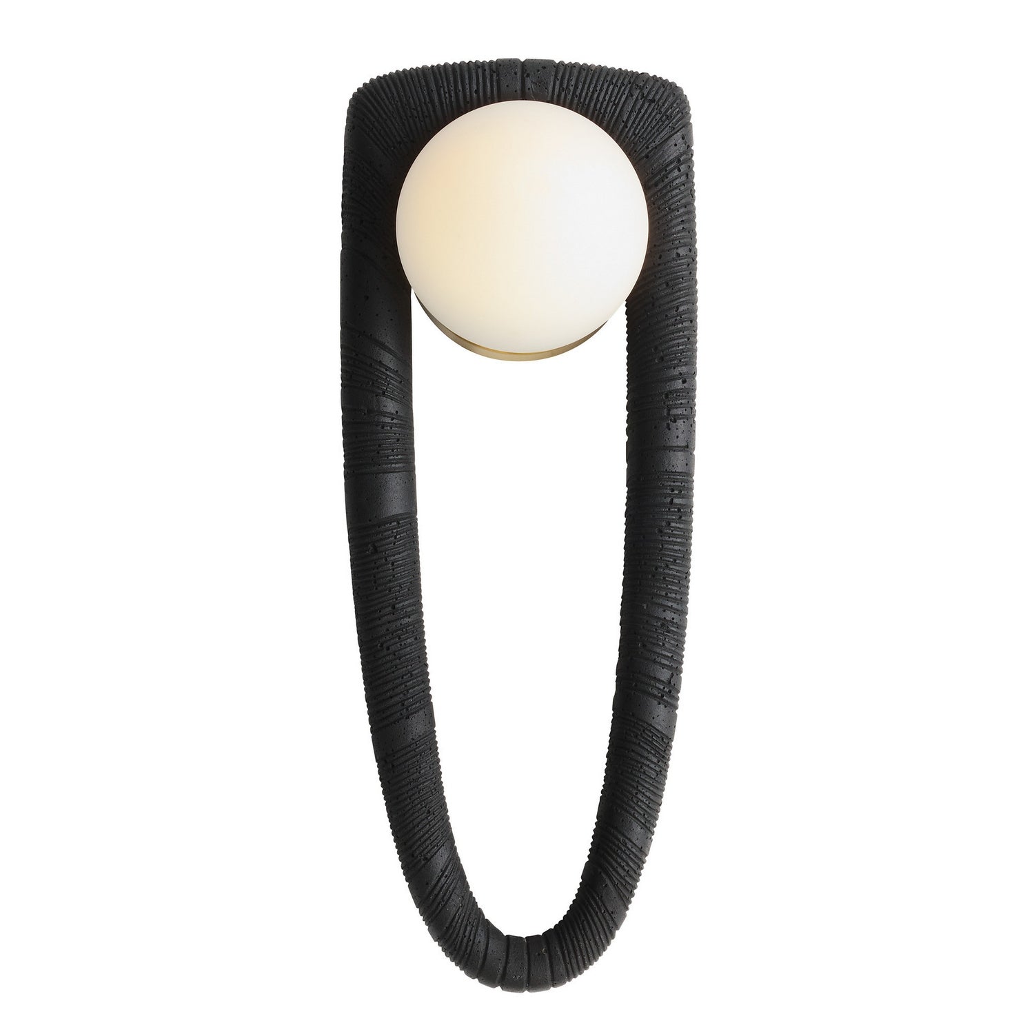 Laredo One Light Wall Sconce in Charcoal
