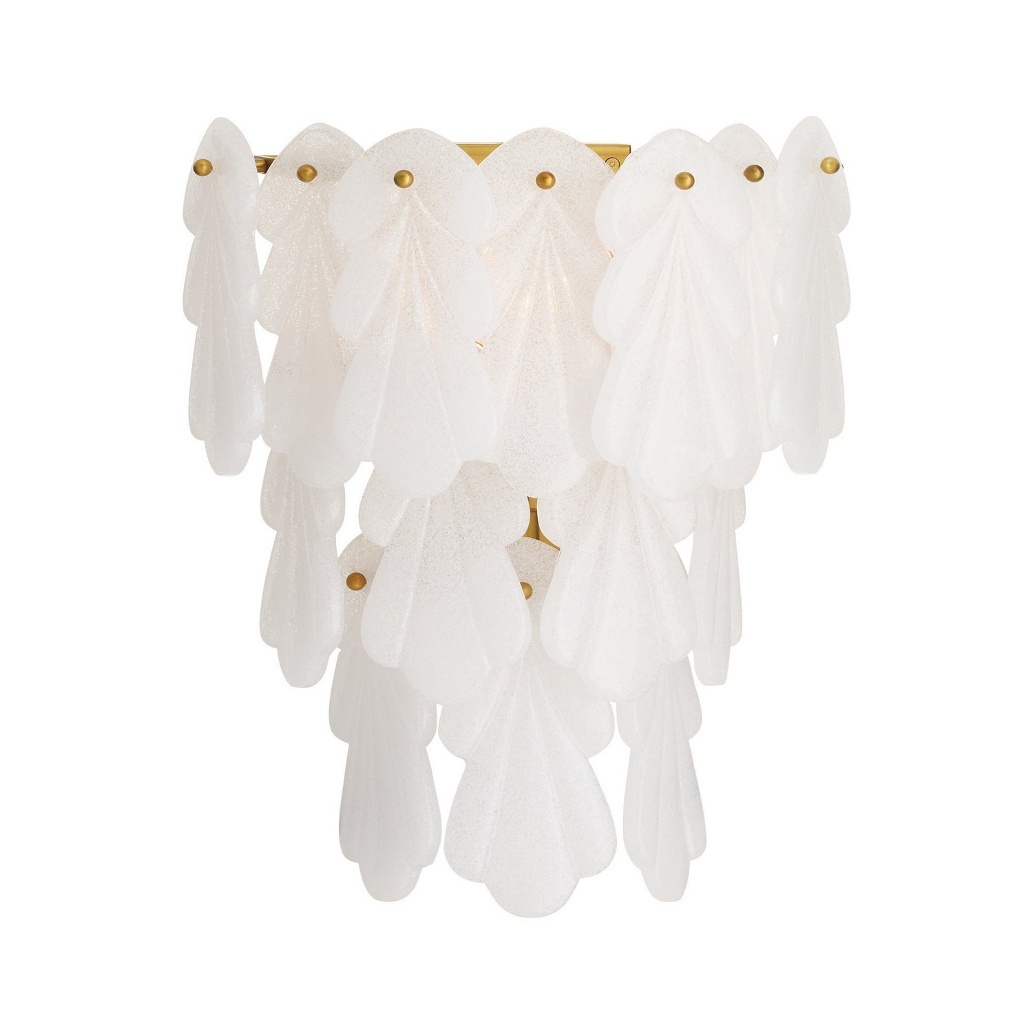 Malia Two Light Wall Sconce in Clear