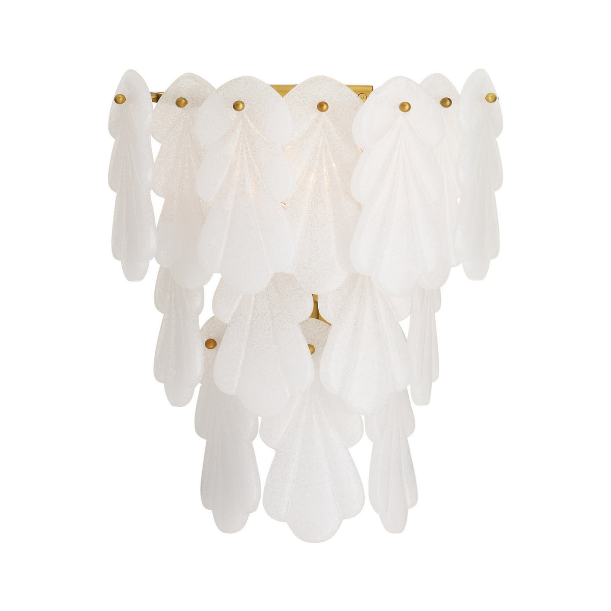 Malia Two Light Wall Sconce in Clear