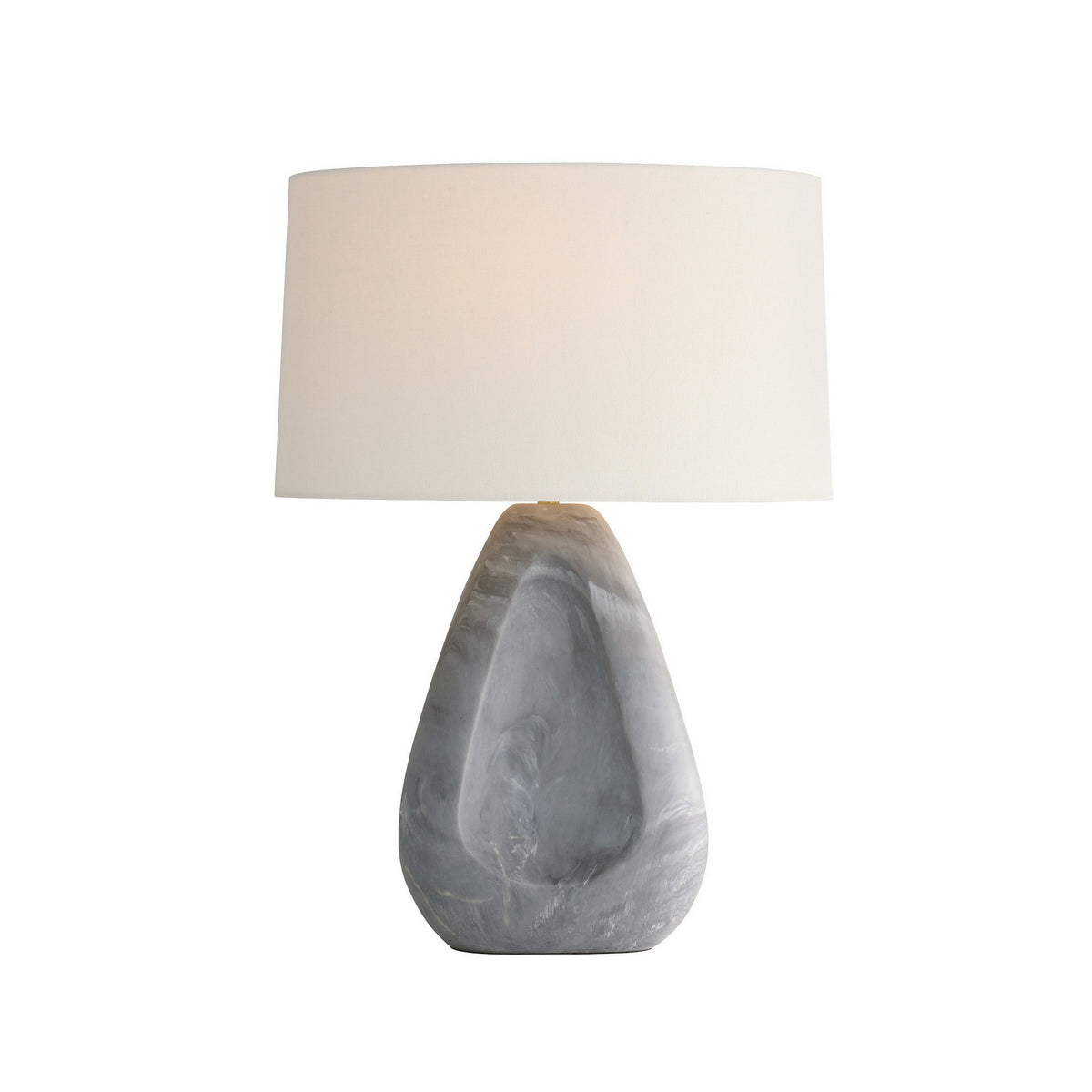 Nathan One Light Table Lamp in Glacier Swirl