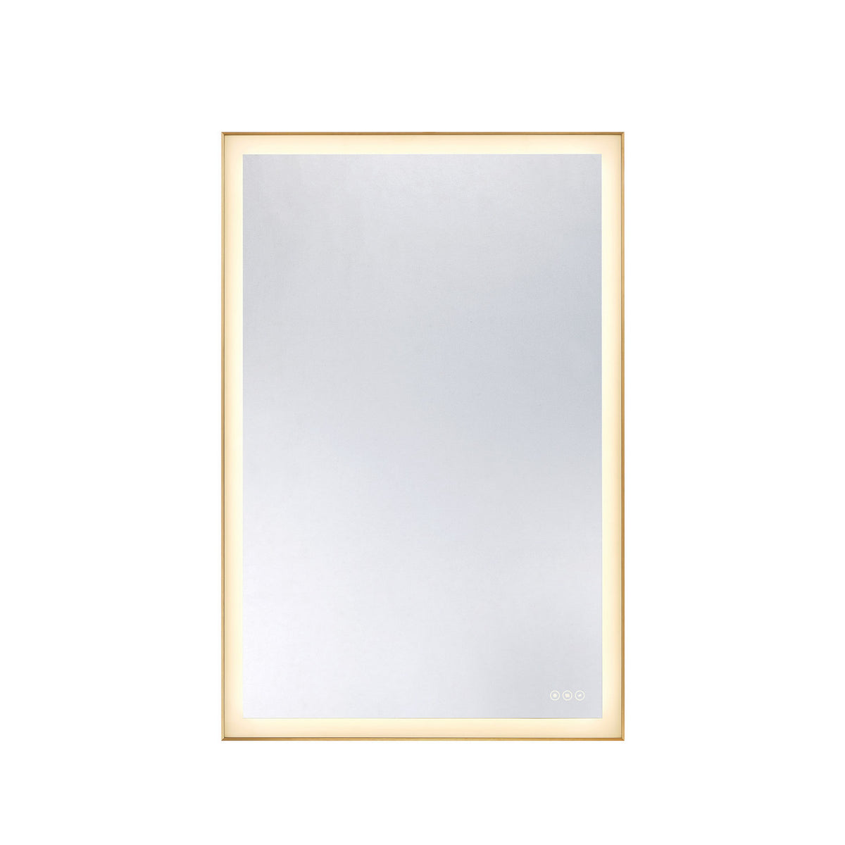 Paulding LED Mirror in Gold